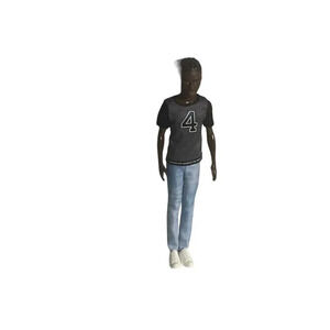 Barbie Fashionistas Ken Doll #130 African American Denim Jeans LA Shirt
